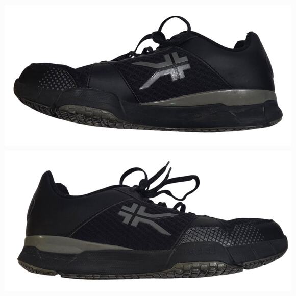 Kuru Quantum Black Mesh Fittness Sneakers, Shoes Men\'s sz 11.5 Support Comfort main image 4